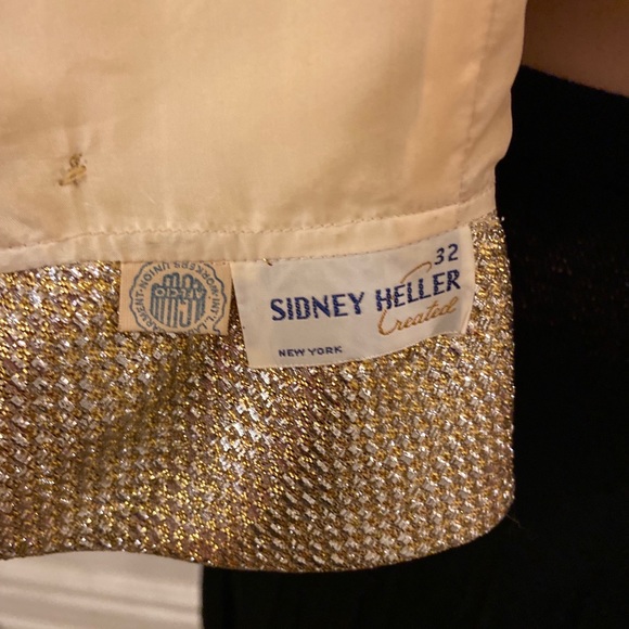 60’s Glitzy peplum top by Sydney Heller, New York - Picture 7 of 7